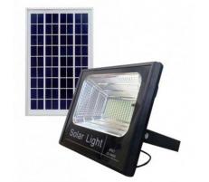 OEM Proiector LED exterior 10W alb rece cu panou solar JD-8810