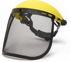 Handy Ecran de protectie faciala cu plasa de otel si banderola de cap.