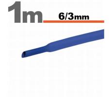 Handy Tub termocontractibil Albastru • 6 / 3 mm