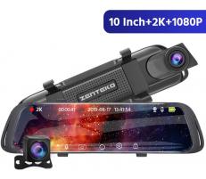 Zenteko Camera Auto Oglinda Offroad Zenteko 2K + Full HD cu touchscreen SM1042CM