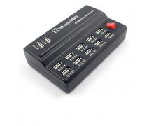 OEM Fast Charger USB cu 12 porturi si 12A