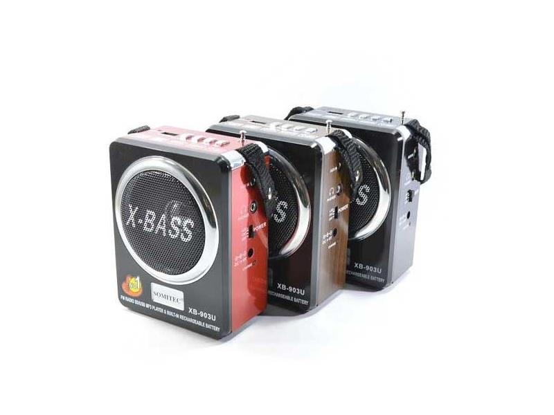 OEM Radio FM cu Lanterna LED, MP3 Player si Boxa Externa
