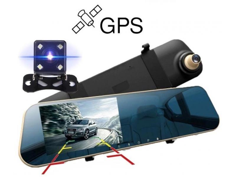 Zenteko Camera Auto Oglinda Offroad Full HD Zenteko Premium cu Tracker GPS SM720