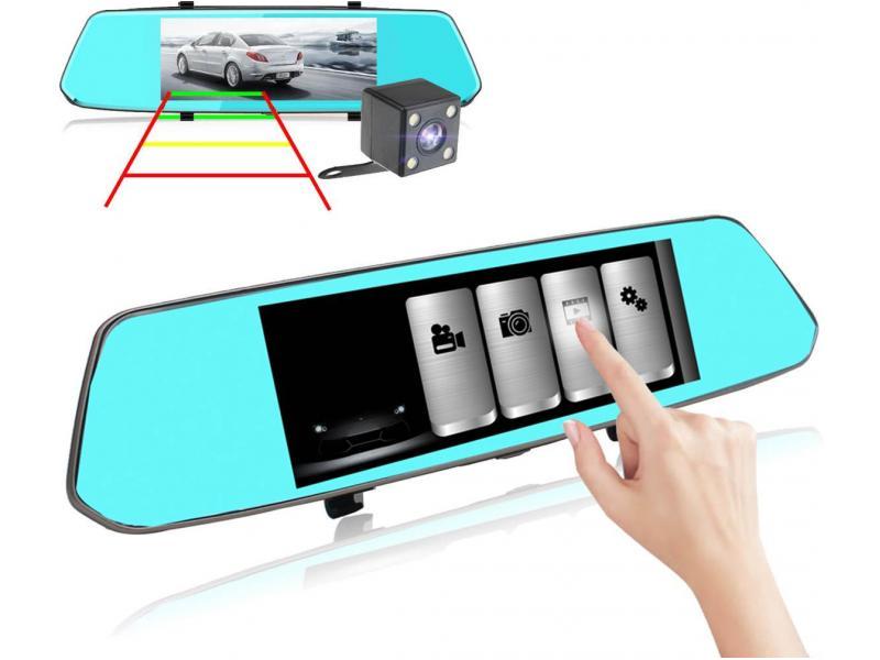 Zenteko Camera Auto Oglindă Offroad Zenteko Full HD Touch ecran 7 inch SM780