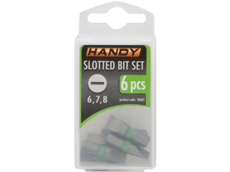 Handy Set bit PLAT, 6 piese in cutie de stocare