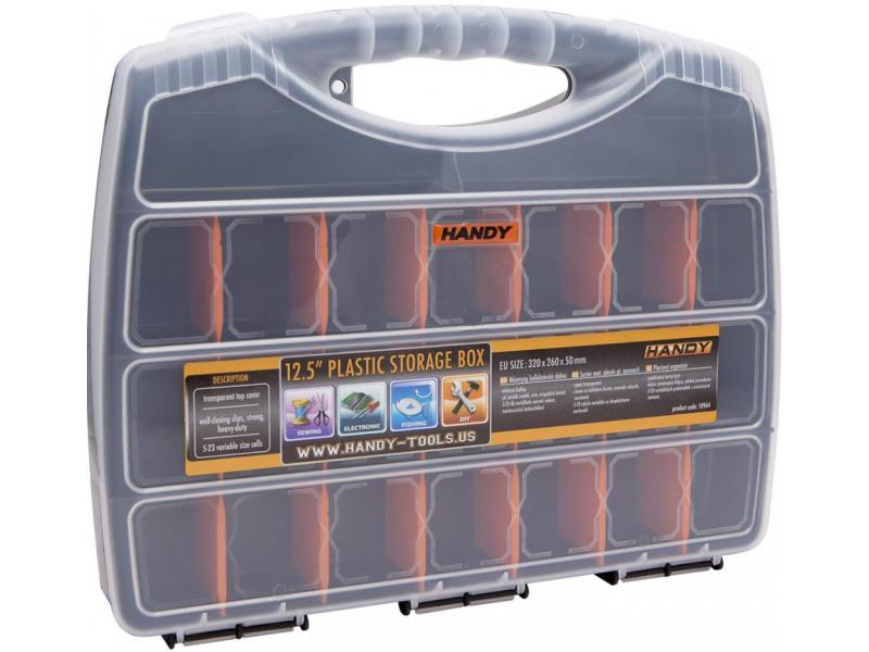 Handy Geanta din plastic pentru accesorii 12.5 - 320 x 260 x 50 mm