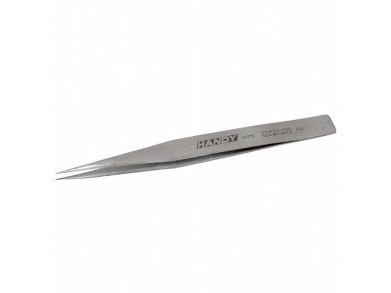 Handy Penseta varf ascutit, executie dreapta, subtiata, 128 mm