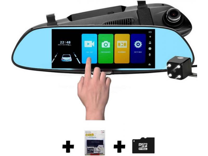 Zenteko Camera Auto Oglindă Offroad Zenteko Full HD Touch ecran 7 inch SM700