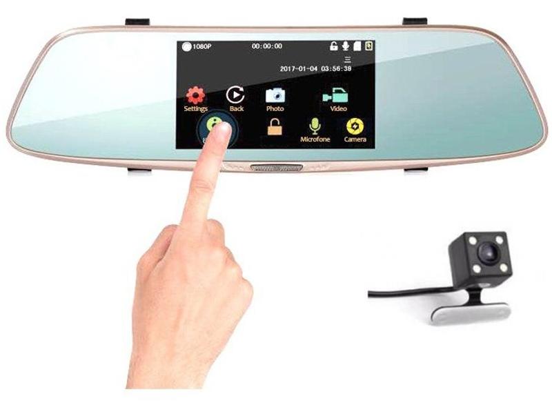 OEM Camera Auto Oglinda HD cu touchscreen SM 808