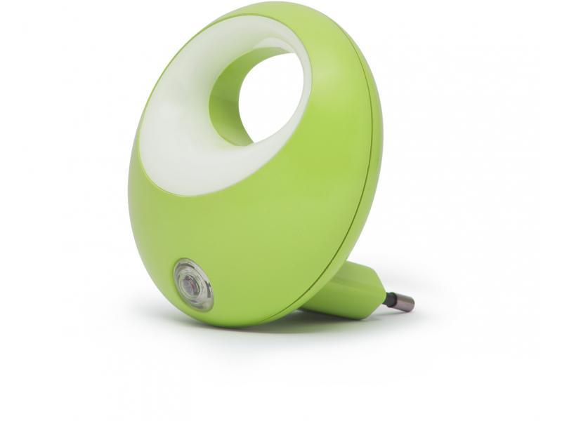 Phenom Lampa de veghe cu LED si senzor de lumina - verde