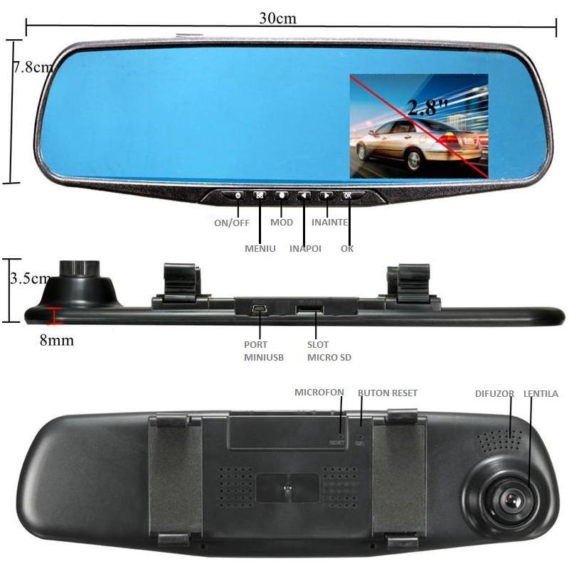 OEM Camera Auto Oglinda Offroad HD