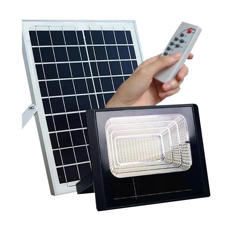 OEM Proiector LED exterior 40W alb rece cu panou solar JD-8840