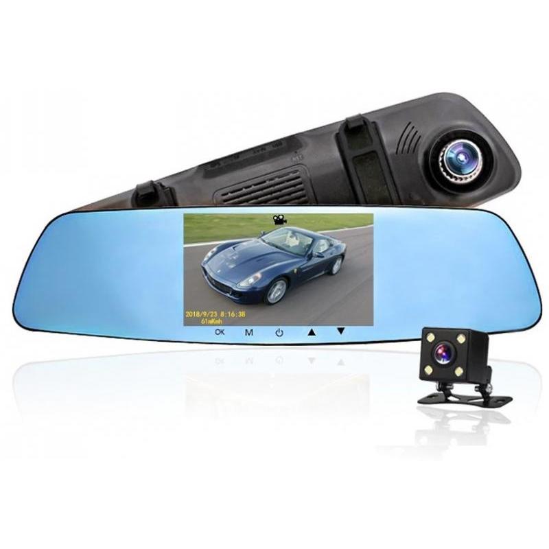 Zenteko Camera Auto Oglinda Offroad Full HD Zenteko Premium cu Tracker GPS SM710
