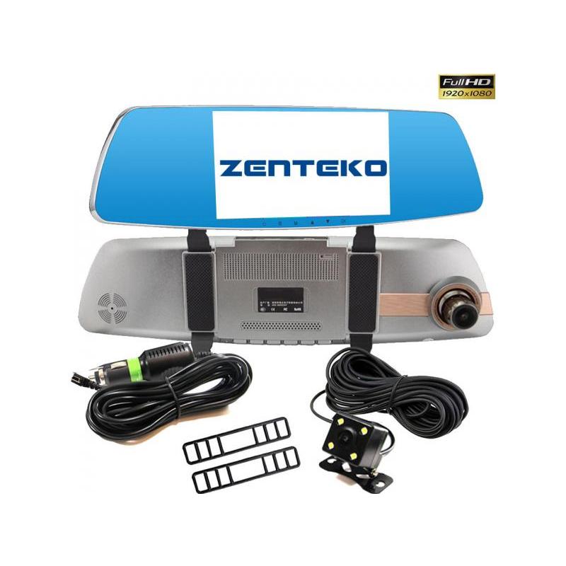 Zenteko Camera Auto Oglinda Offroad Zenteko Full HD cu touchscreen SM 502CM