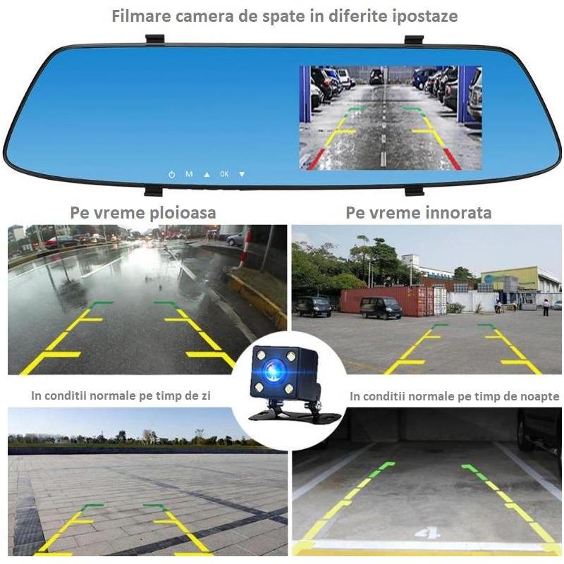 OEM Camera Auto Oglinda Offroad Full HD cu touchscreen SM430