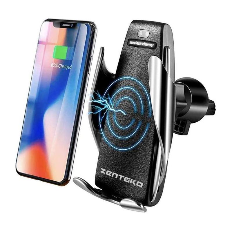 Zenteko Universal SMART Car Holder Zenteko cu incarcator Wireless Fast Charge