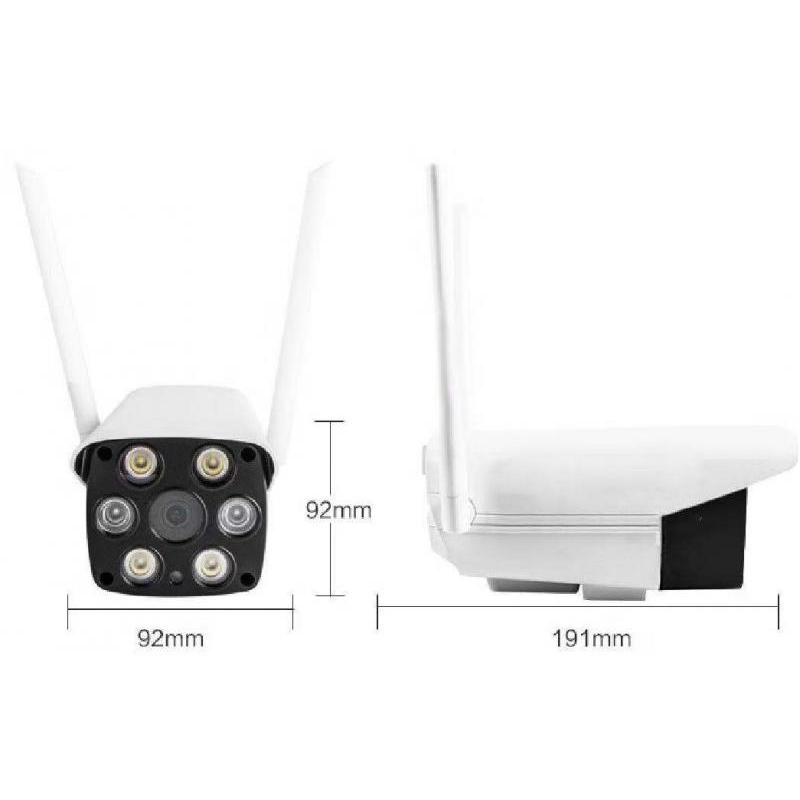 Zenteko Camera IP Wireless HD de Exterior Zenteko SM-M01
