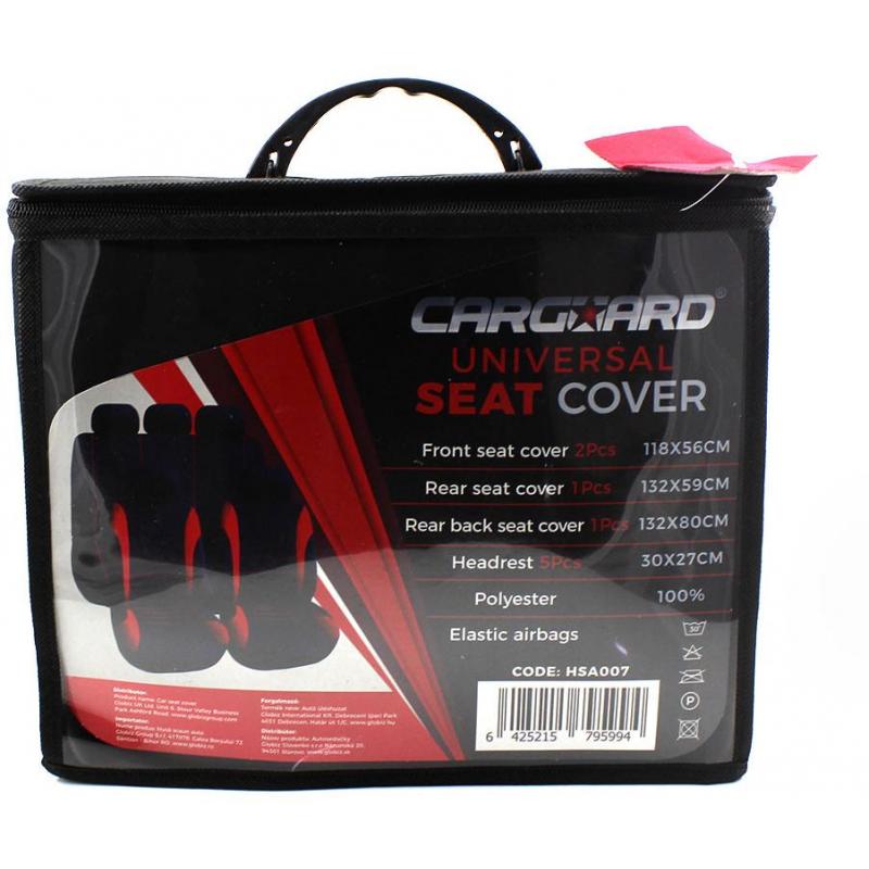Carguard Huse Scaune Auto Universale - Red