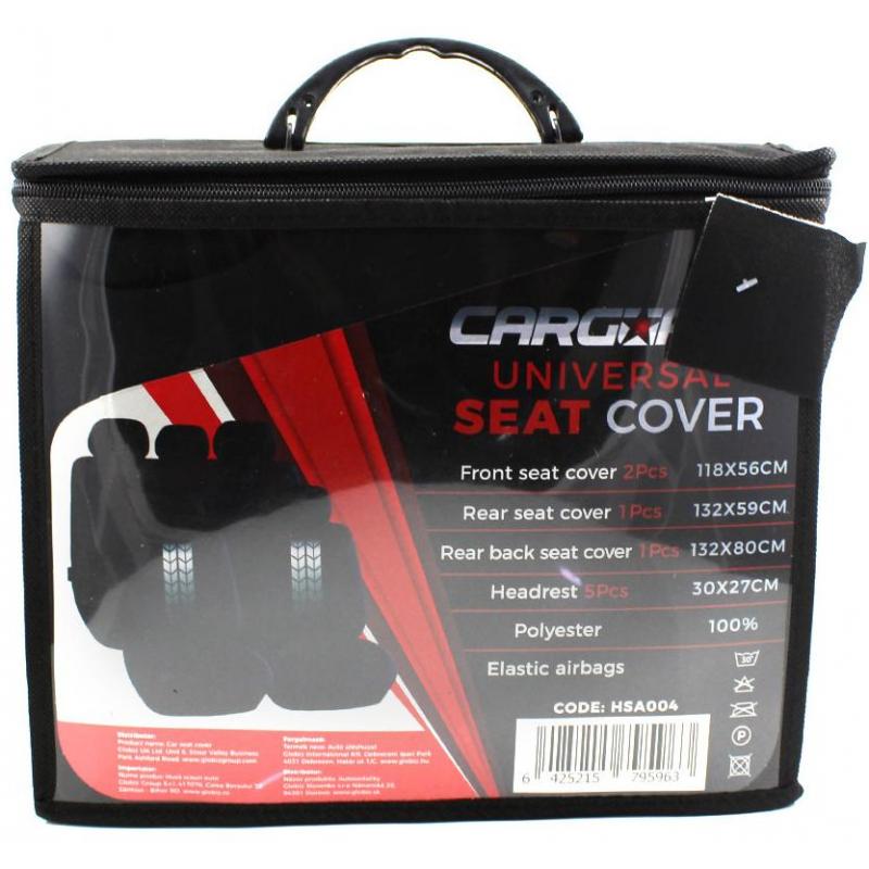 Carguard Huse Scaune Auto Universale - Black