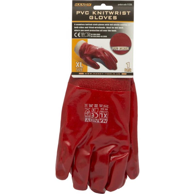 Handy Manusi imersate in PVC, 12 per./pach. L