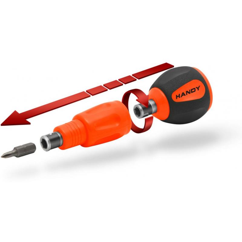 Handy Trusă de şurubelniţe mini, cu clichet, 36 piese