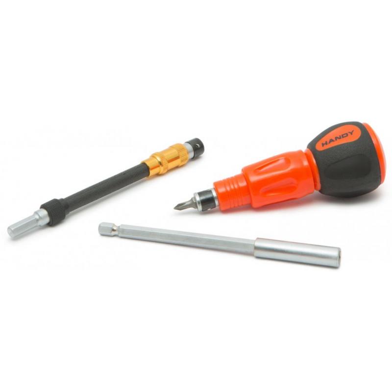 Handy Trusă de şurubelniţe mini, cu clichet, 36 piese