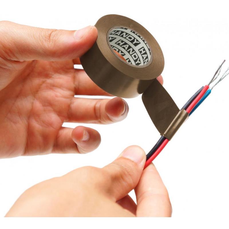 Handy Banda izolatoare- 19 mm x 10 m - Maro
