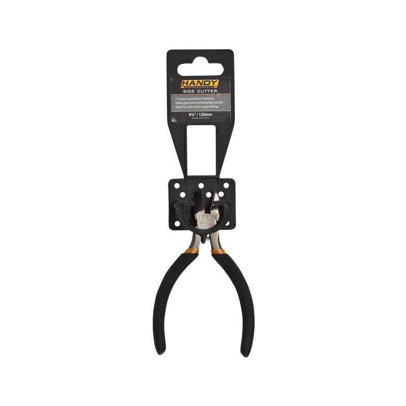 Handy Cleste cu cioc oblic, maner cauciucat 115 mm