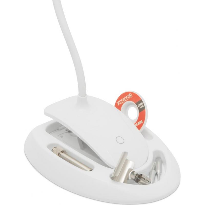 Handy Lampa de masa LED cu lupa si intrerupator tactil, cu acumulator