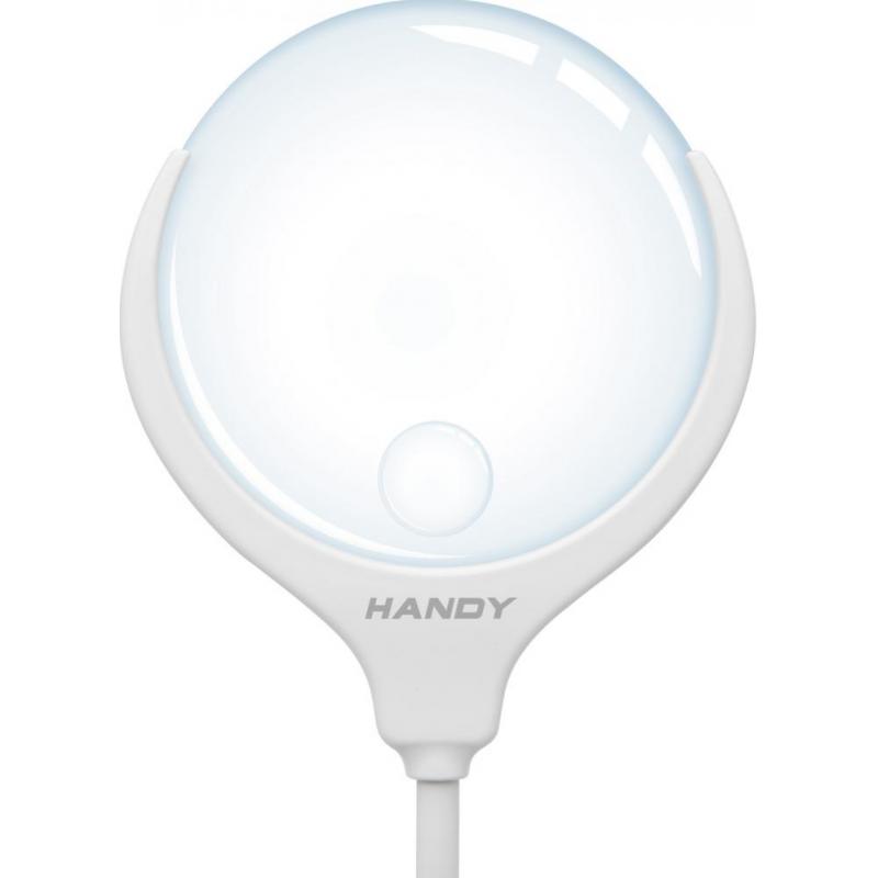 Handy Lampa de masa LED cu lupa si intrerupator tactil, cu acumulator
