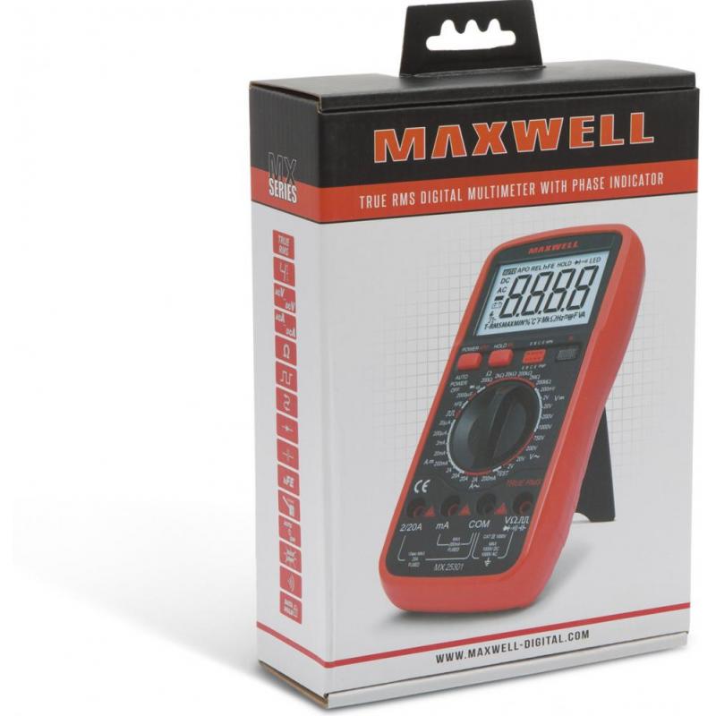 Maxwell Multimetru digital - True RMS