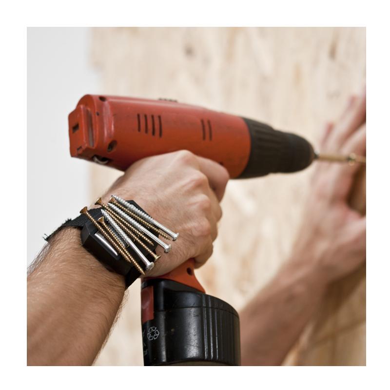 Handy Suport magnetic pt. piese metalice mici, fixat pe incheietura mainii, 50x25mm