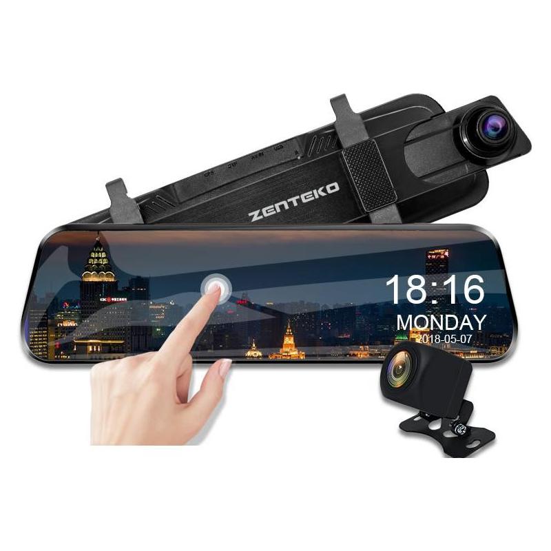 Zenteko Camera Auto Oglinda Offroad Zenteko Full HD cu touchscreen SM1020CM