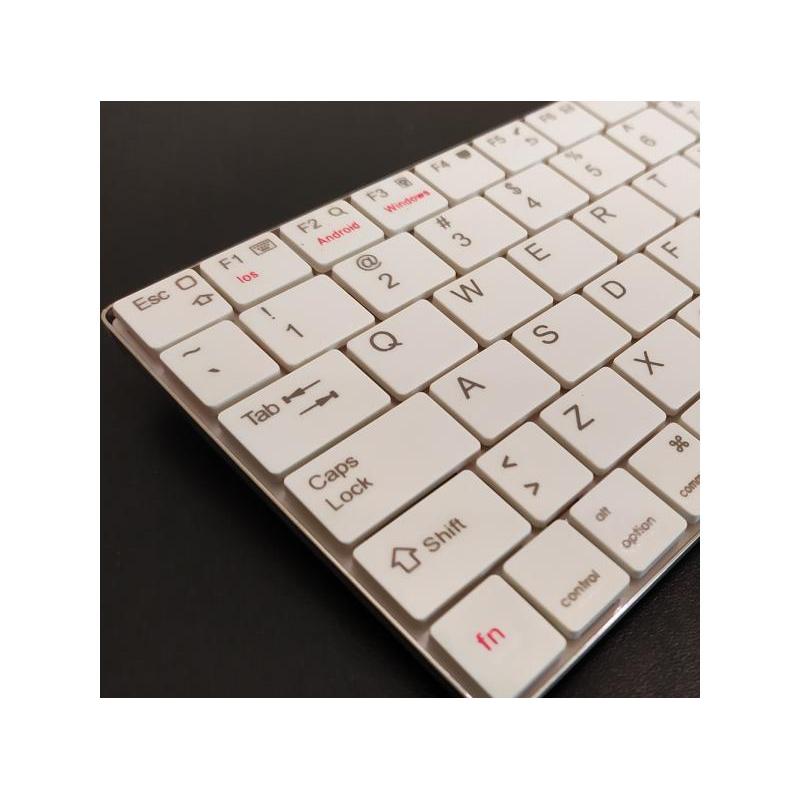 OEM Ultra Mini Tastatura Bluetooth 3.0 Alba