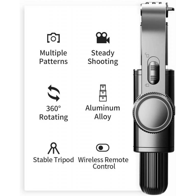 OEM Selfie Stick Gimbal stabilizare orizontala SM-SLSL08 telecomanda